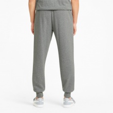 Puma Sweatpants Leisure Essential Logo (Mixed Fabric) long light grey Men